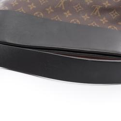 Louis Vuitton Tuileries Hobo Shoulder Bag Coated Canvas Leather Monogram Women's Brown Black M43154