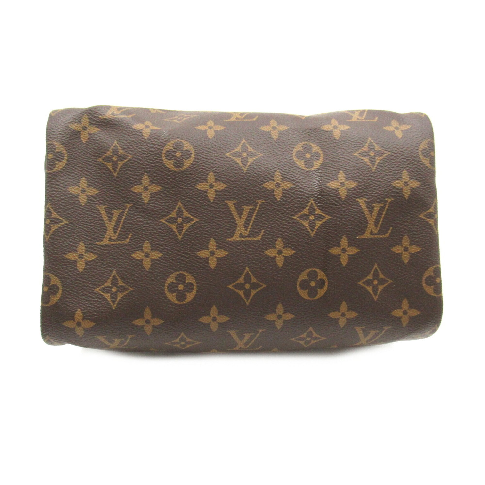 Louis Vuitton Speedy Bandouliere 25 2way Shoulder Bag, Coated Canvas, Monogram, Women's, Brown, M46977