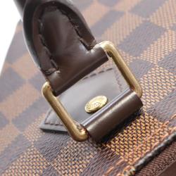 Louis Vuitton Speedy 25 Handbag Bag Coated Canvas Leather Damier Women's Brown N41365