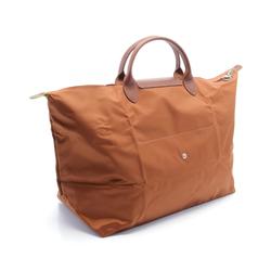 Longchamp Le Pliage Green S Tote Bag Nylon Leather Women's Brown L1624919504