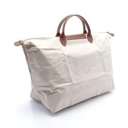 Longchamp Le Pliage Original S Tote Bag, Nylon Leather, Women's, Beige, Brown, L1624089P71