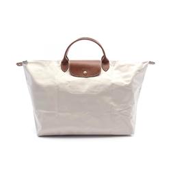 Longchamp Le Pliage Original S Tote Bag, Nylon Leather, Women's, Beige, Brown, L1624089P71