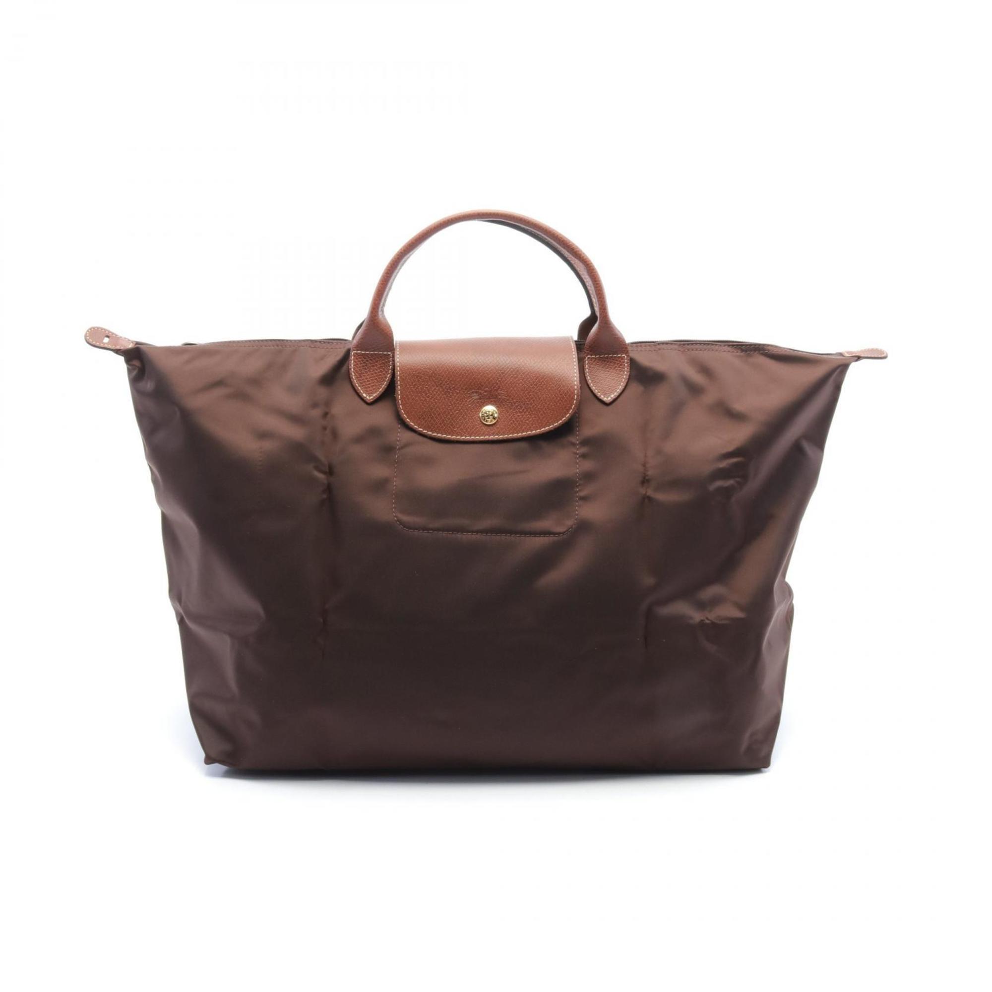 Longchamp Le Pliage Original S Tote Bag, Nylon Leather, Women's, Brown, L1624089P81