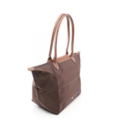 Longchamp Le Pliage Original L Tote Bag, Nylon Leather, Women's, Brown, L1899089P81