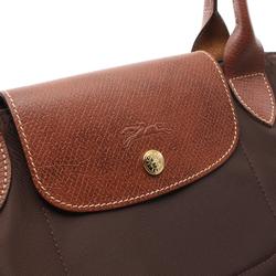 Longchamp Le Pliage Original L Tote Bag, Nylon Leather, Women's, Brown, L1899089P81