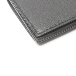 LOEWE Long Horizontal Wallet, Bi-fold Leather, Men's, Black, C660978X01