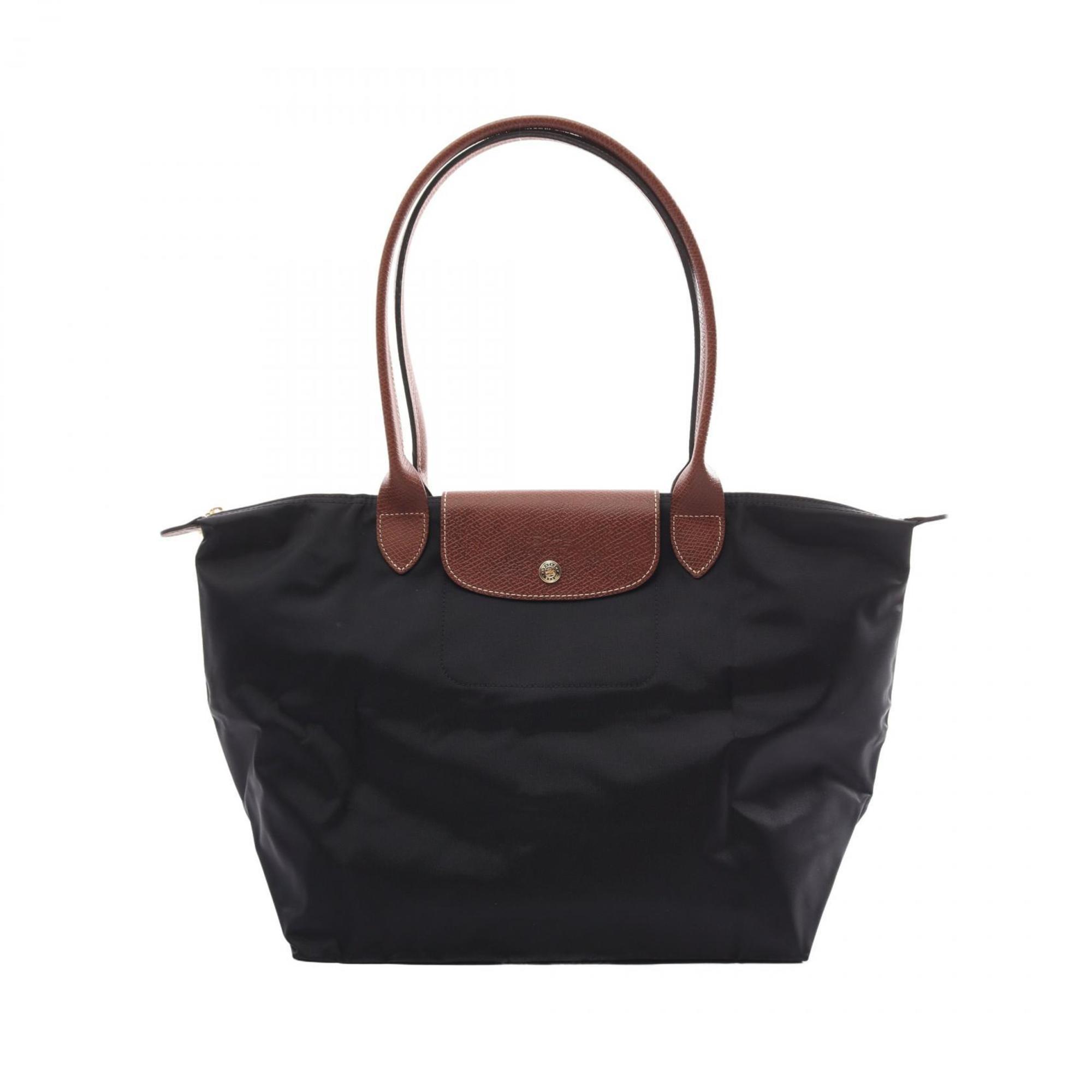 Longchamp Le Pliage Original L Tote Bag Nylon Leather Women's Black L1899089001