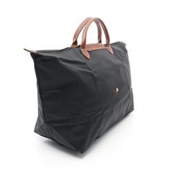 Longchamp Le Pliage Original S Tote Bag Nylon Leather Women's Black Brown L1624089001