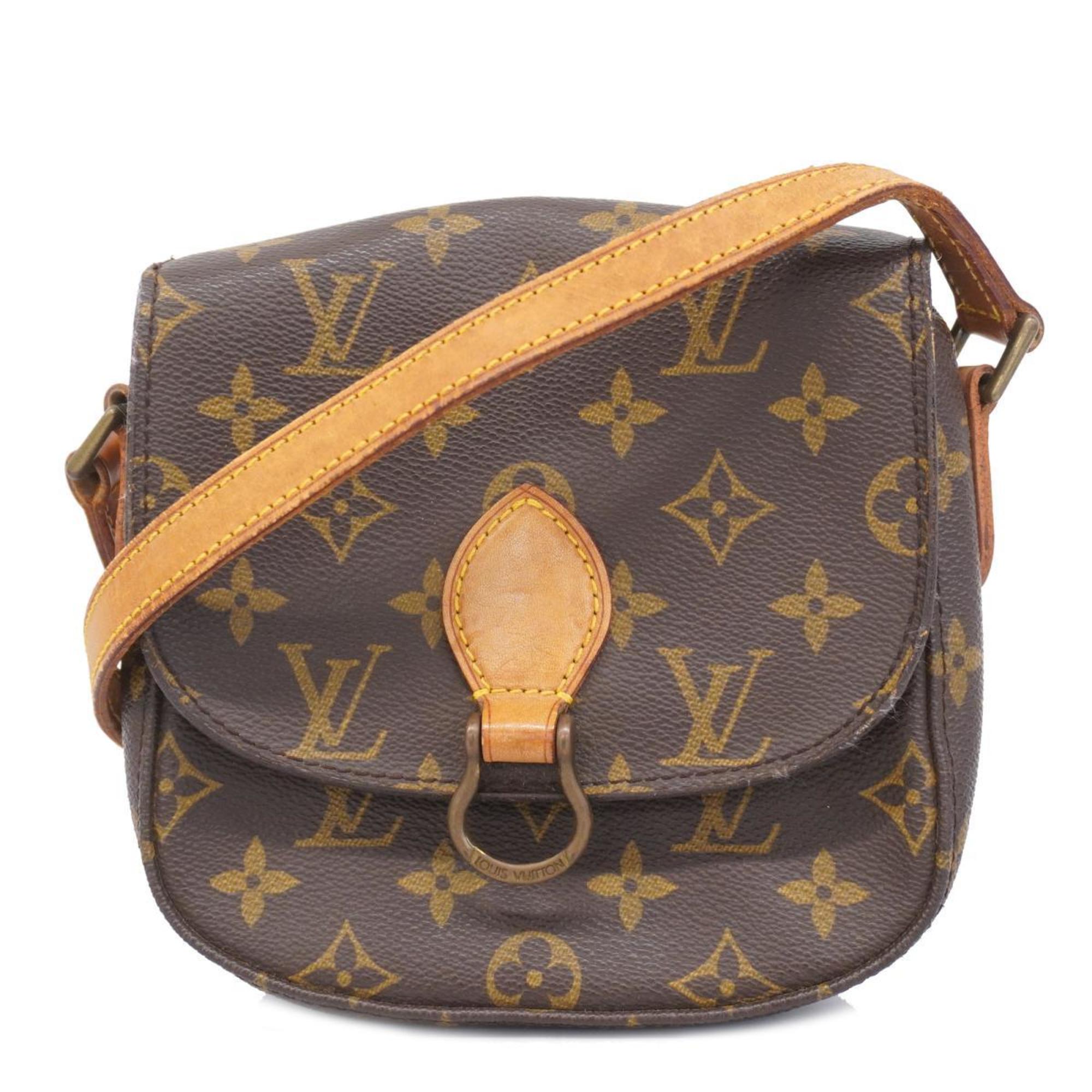 Louis Vuitton Shoulder Bag Monogram Saint-Clair M51244 Brown Women's