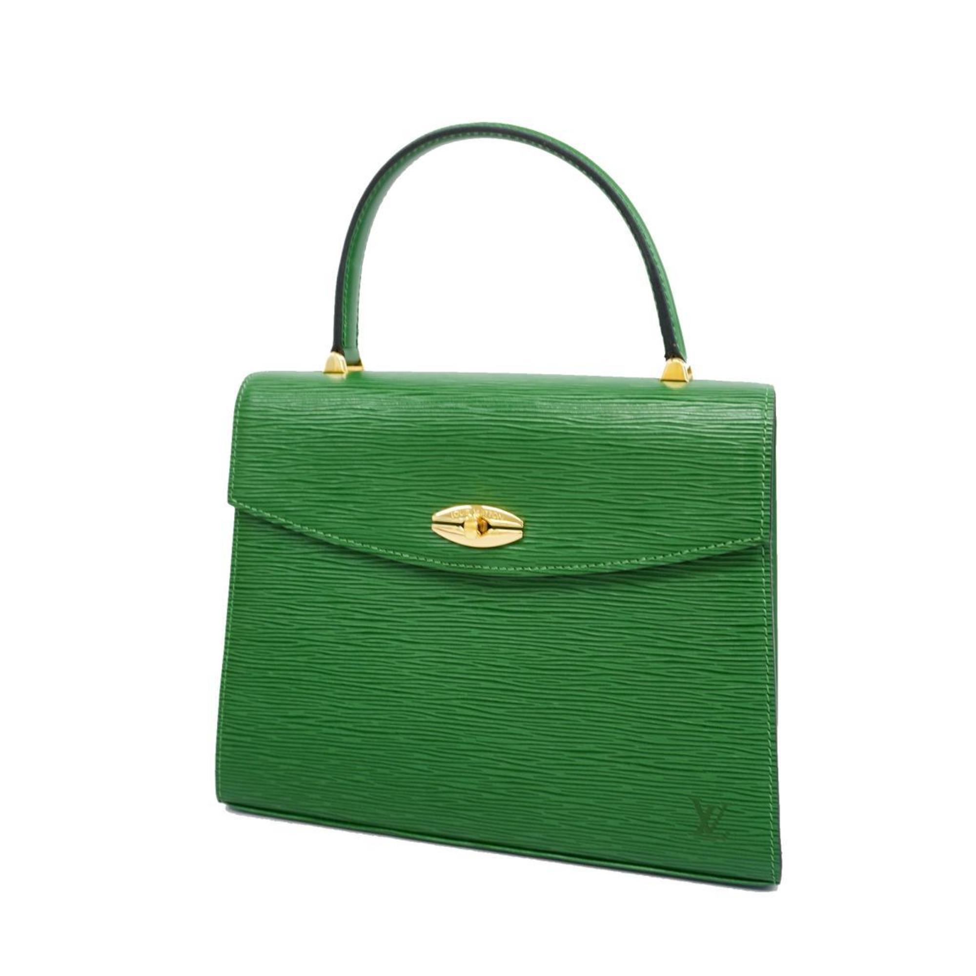 Louis Vuitton Handbag Epi Malesherbes M52374 Borneo Green Ladies