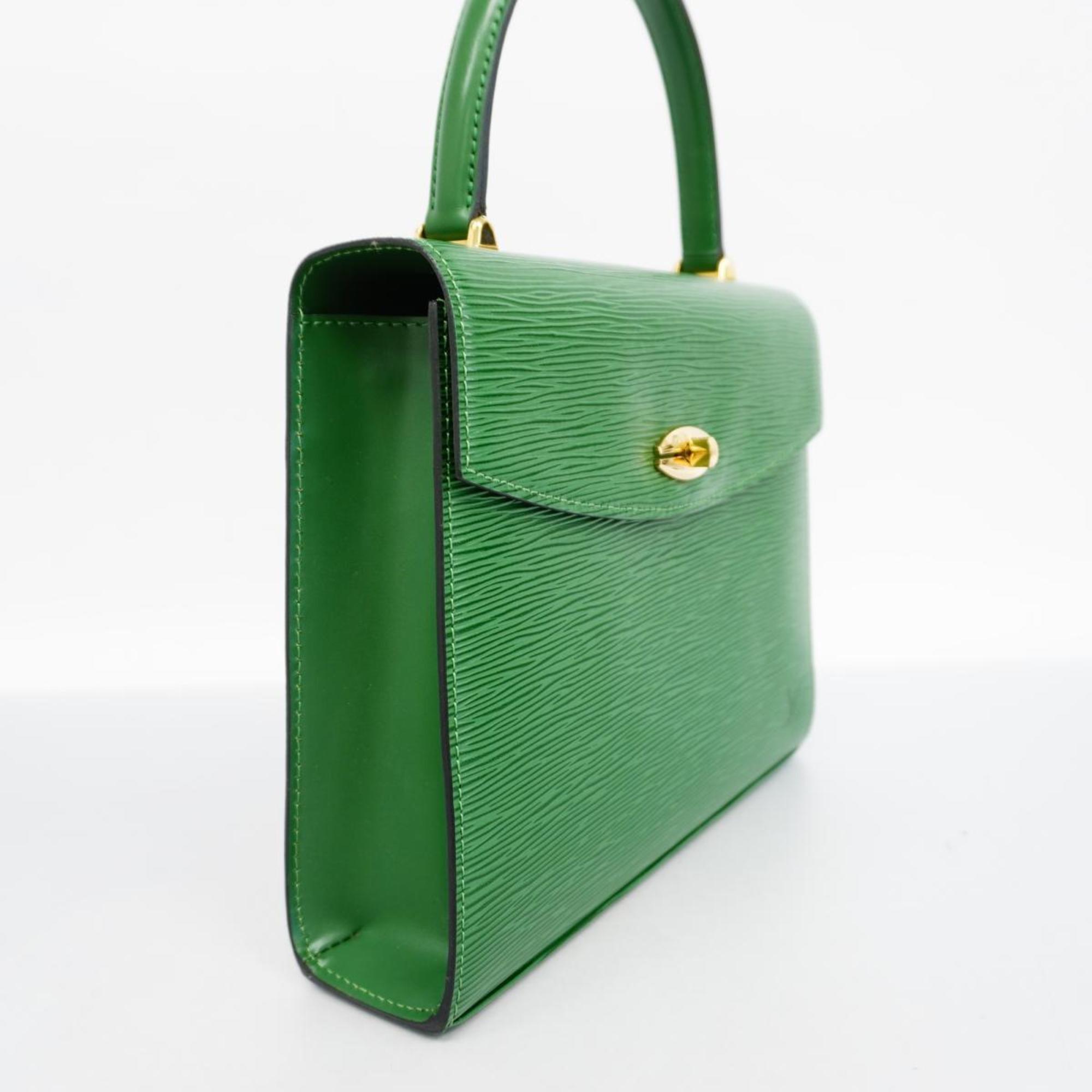 Louis Vuitton Handbag Epi Malesherbes M52374 Borneo Green Ladies