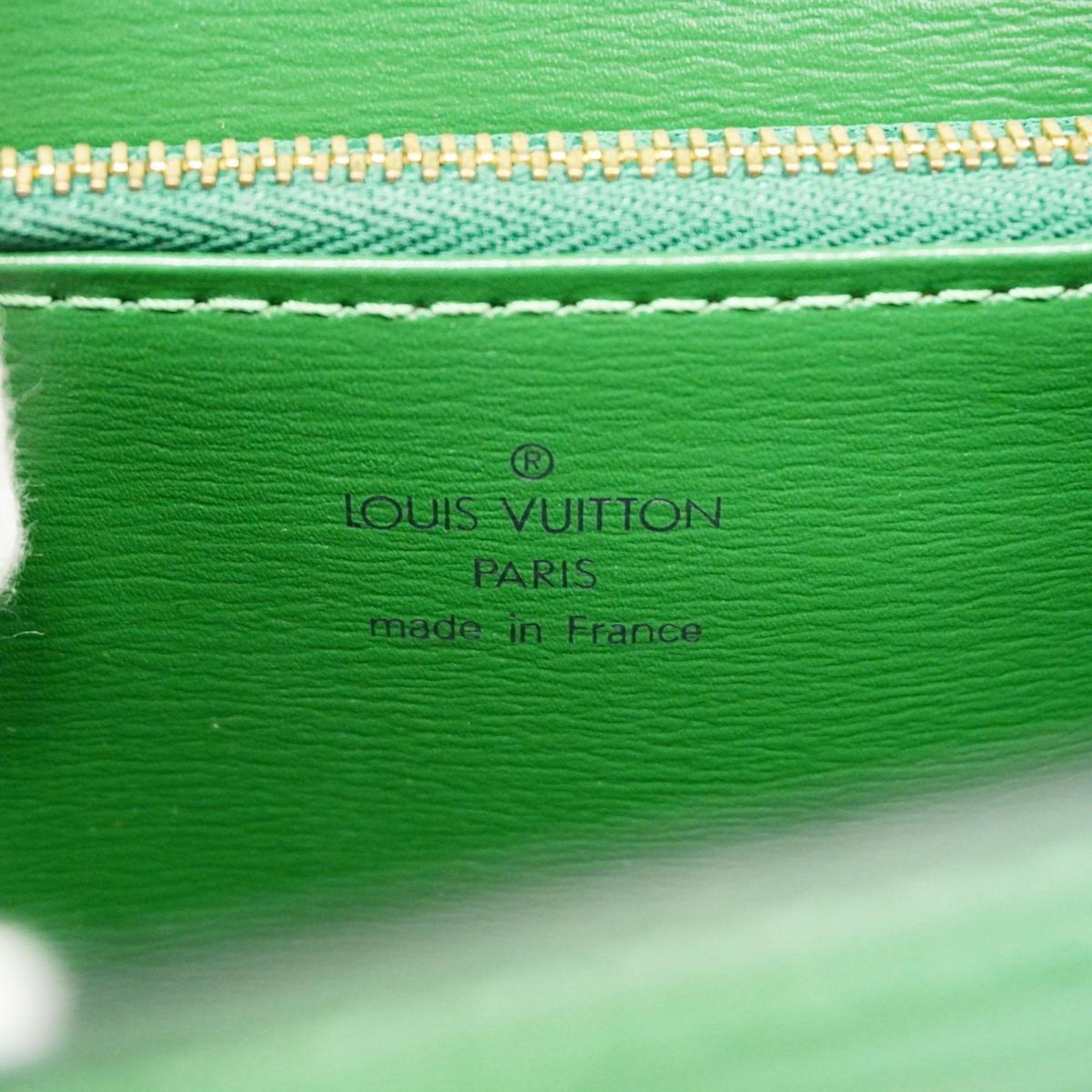 Louis Vuitton Handbag Epi Malesherbes M52374 Borneo Green Ladies