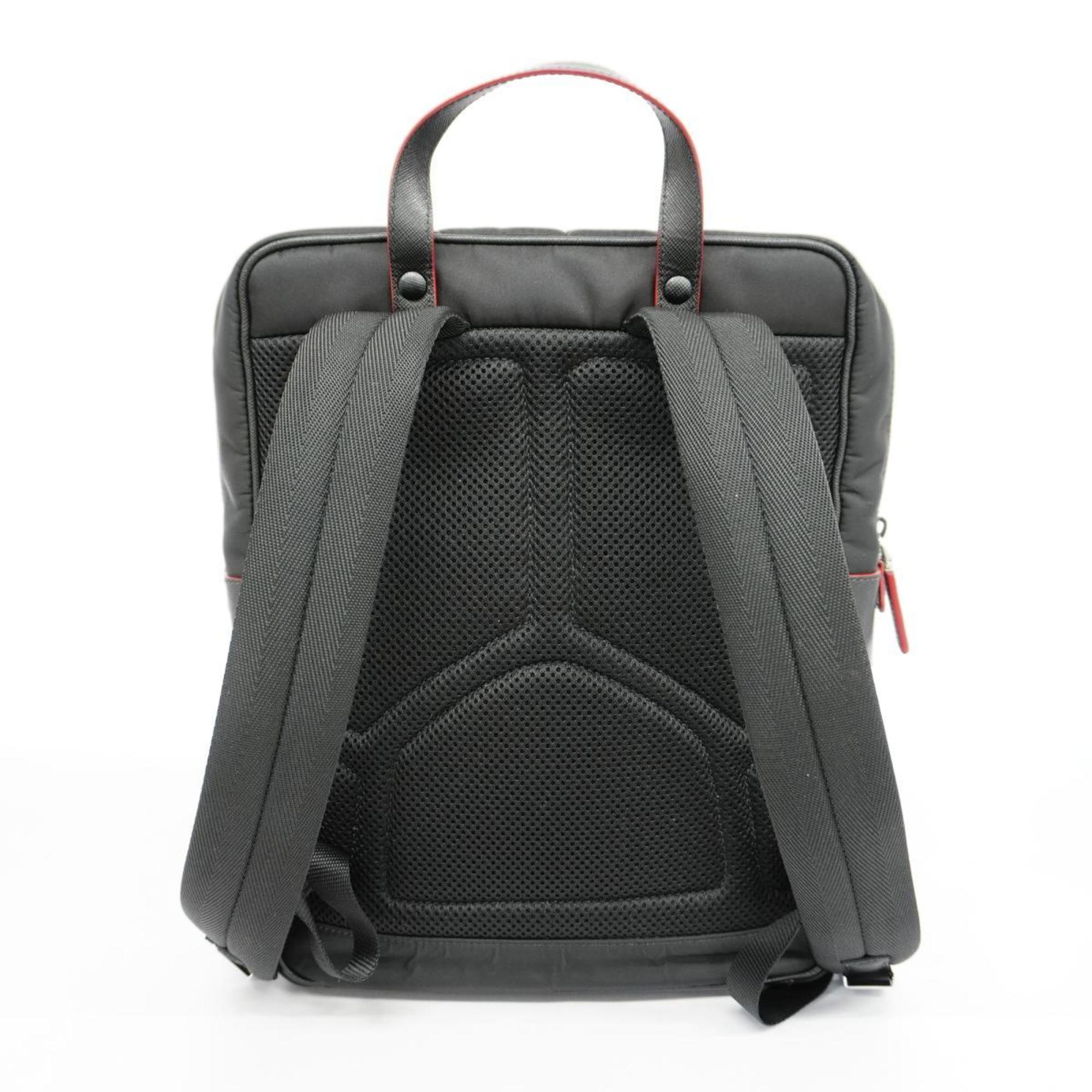 Prada Backpack Nylon Black Men's