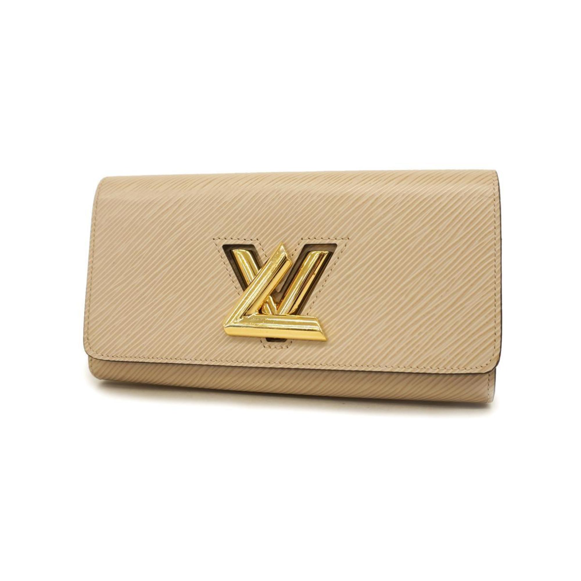 Louis Vuitton Long Wallet Epi Portefeuille Twist M67510 Galle Ladies