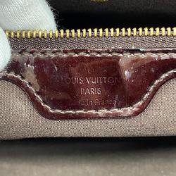 Louis Vuitton Handbag Vernis Rayure Wilshire PM M91701 Amaranth Women's