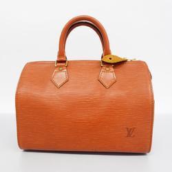 Louis Vuitton Handbag Epi Speedy 25 M43013 Kenya Brown Ladies