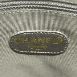 Chanel Shoulder Bag Chain Caviar Skin Black Women's