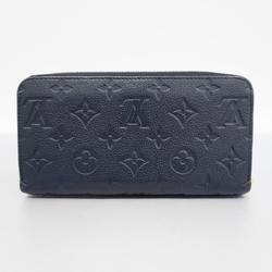 Louis Vuitton Long Wallet Monogram Empreinte Zippy M62121 Marine Rouge Men's Women's