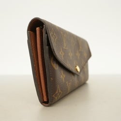 Louis Vuitton Long Wallet Monogram Portefeuille Sarah M60531 Brown Ladies