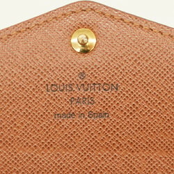 Louis Vuitton Long Wallet Monogram Portefeuille Sarah M60531 Brown Ladies