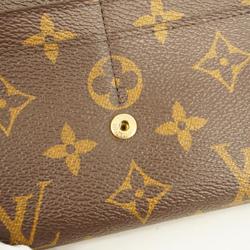 Louis Vuitton Long Wallet Monogram Portefeuille Sarah M60531 Brown Ladies