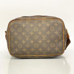 Louis Vuitton Shoulder Bag Monogram Reporter PM M45254 Brown Ladies