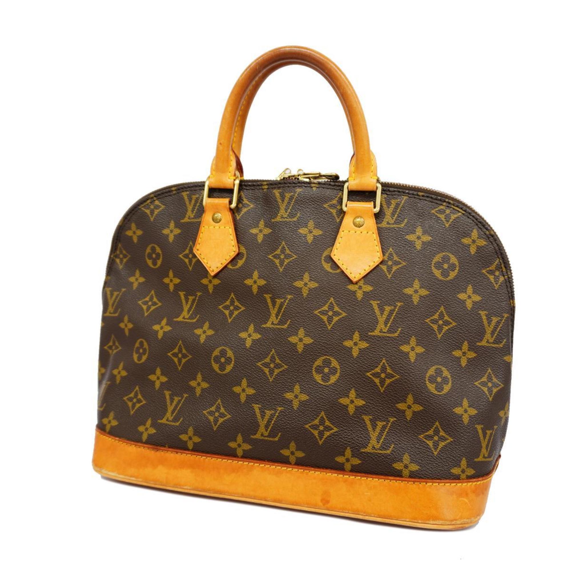 Louis Vuitton handbag Monogram Alma M51130 Brown ladies