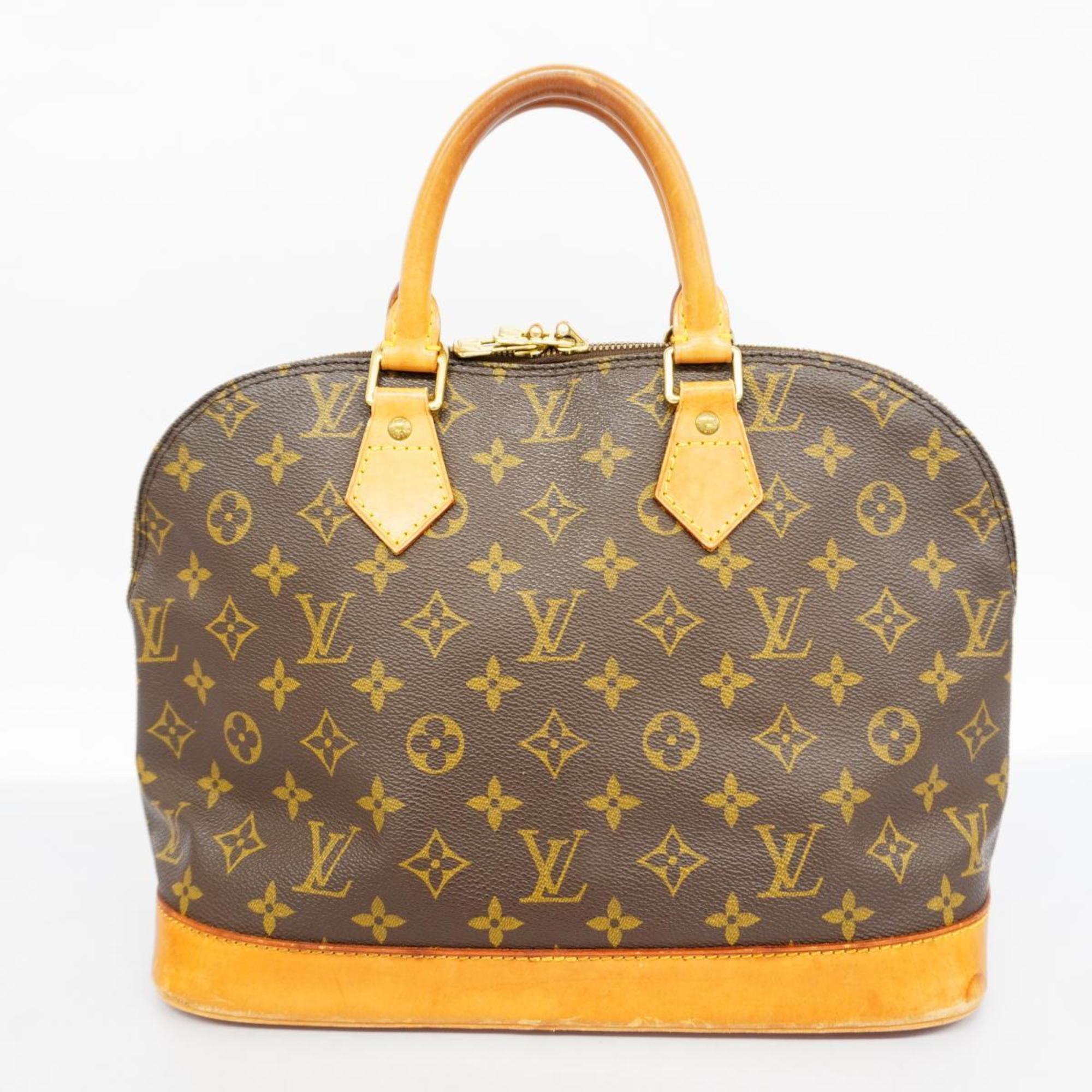 Louis Vuitton handbag Monogram Alma M51130 Brown ladies