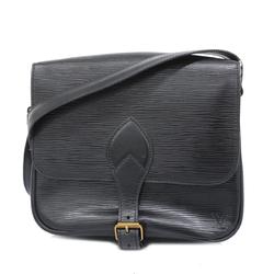 Louis Vuitton Shoulder Bag Epi Cartesier M52242 Noir Ladies