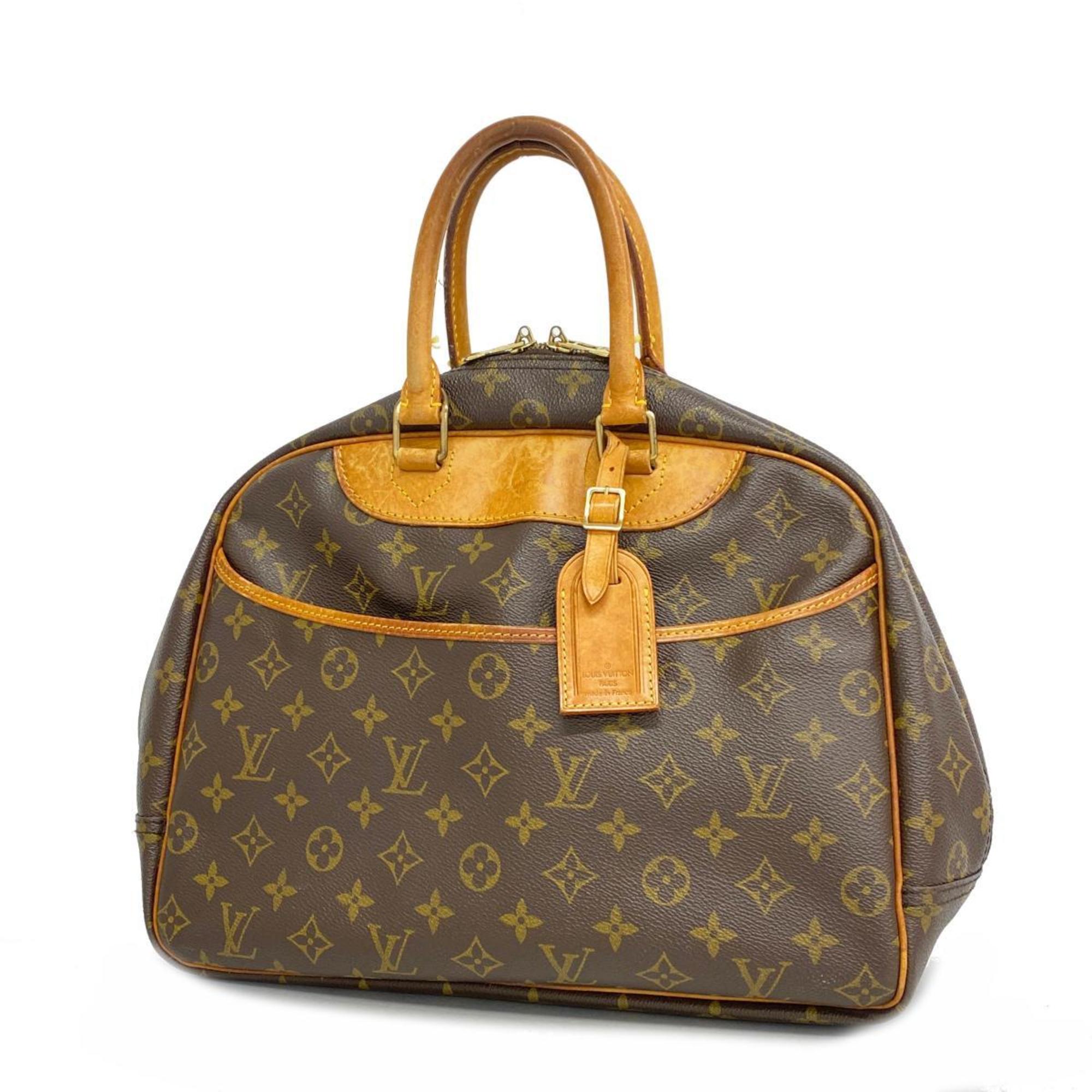 Louis Vuitton Handbag Monogram Deauville M47270 Brown Ladies