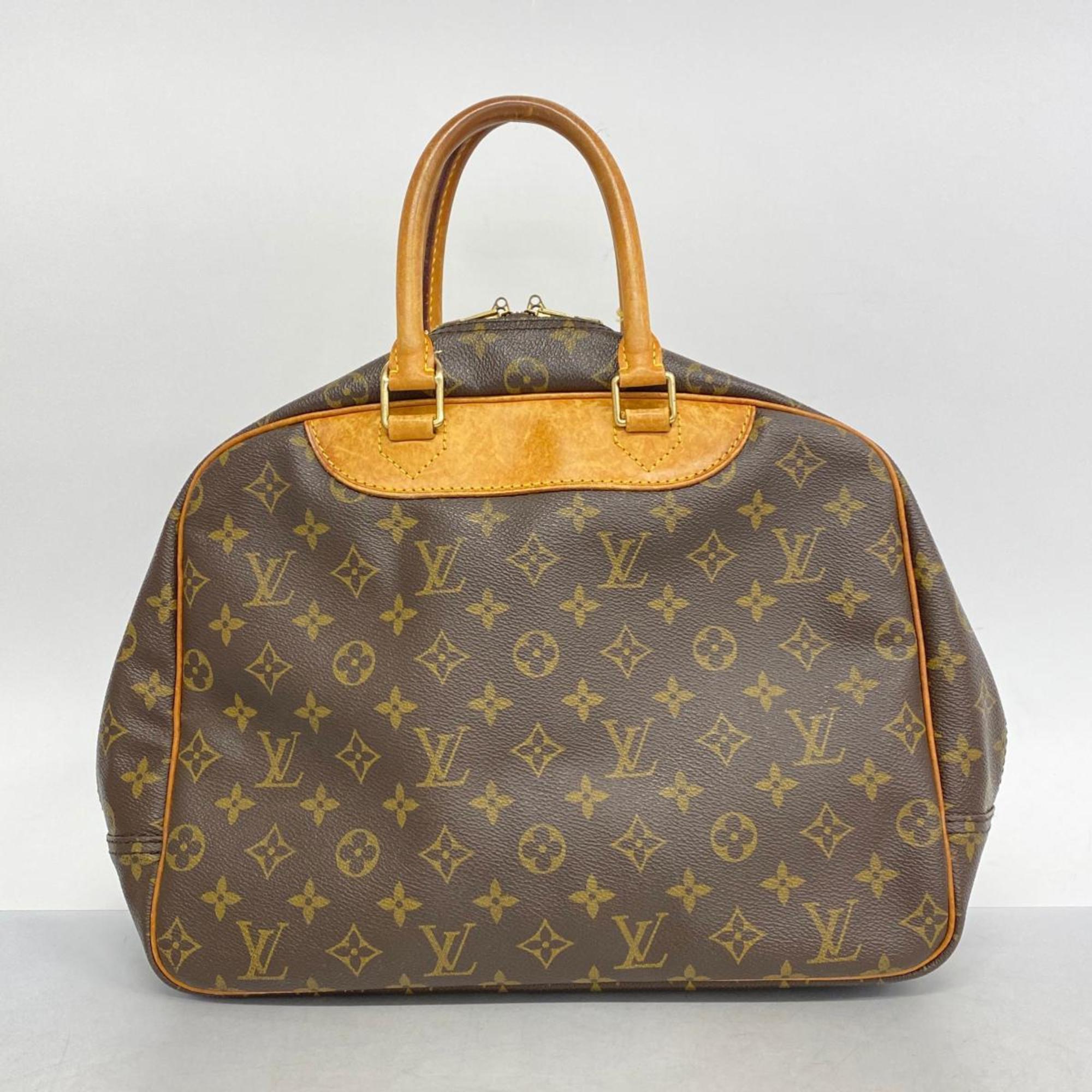 Louis Vuitton Handbag Monogram Deauville M47270 Brown Ladies