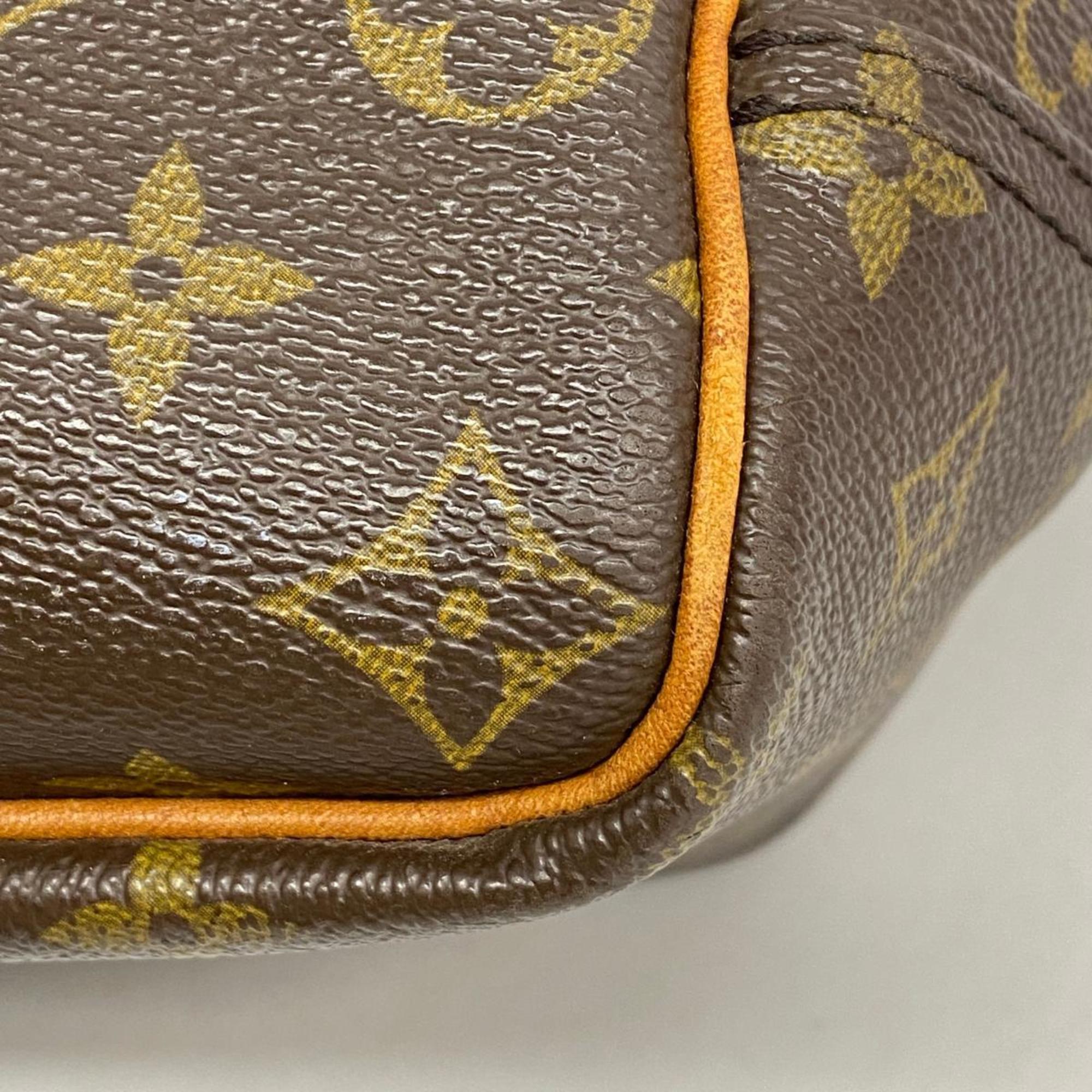 Louis Vuitton Handbag Monogram Deauville M47270 Brown Ladies