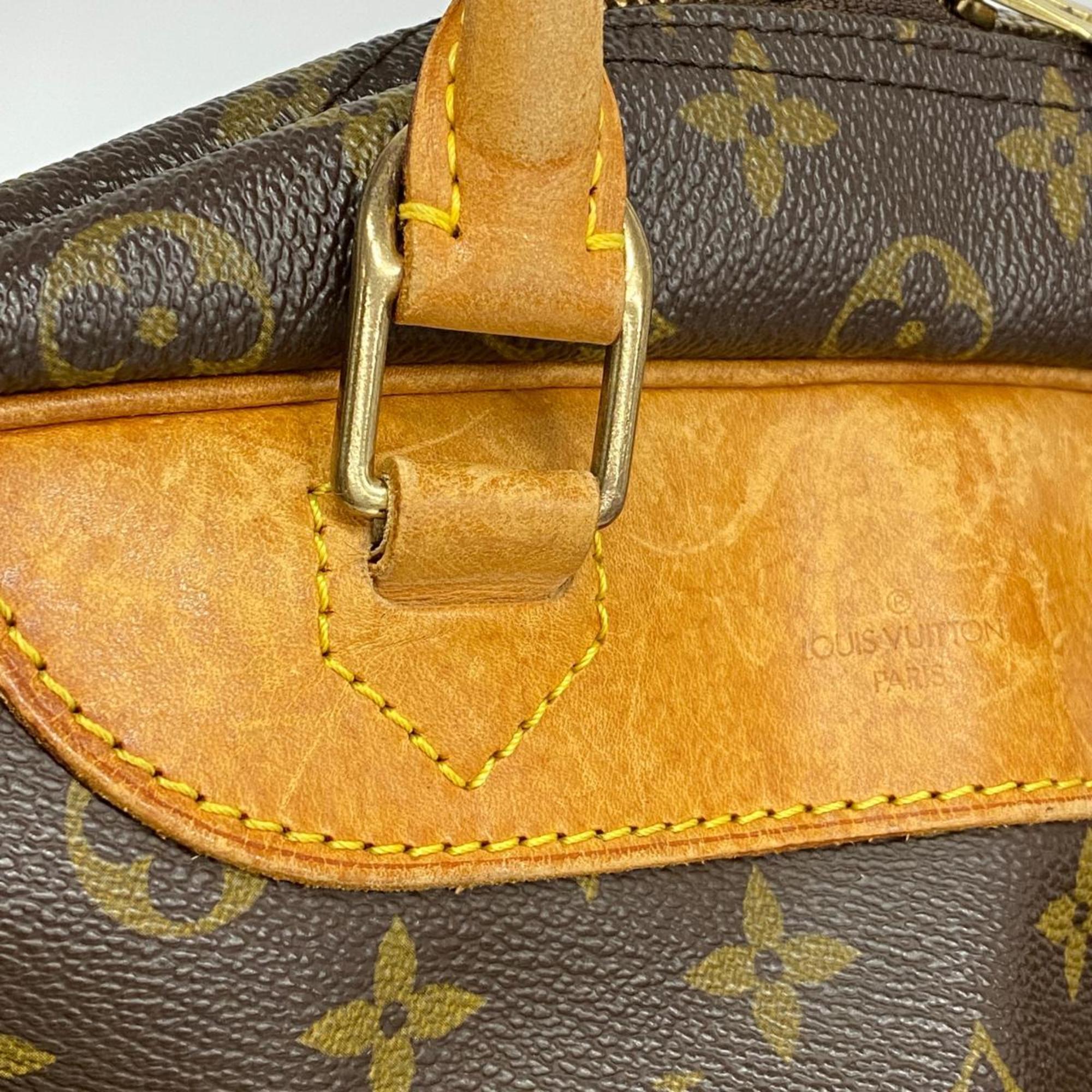 Louis Vuitton Handbag Monogram Deauville M47270 Brown Ladies