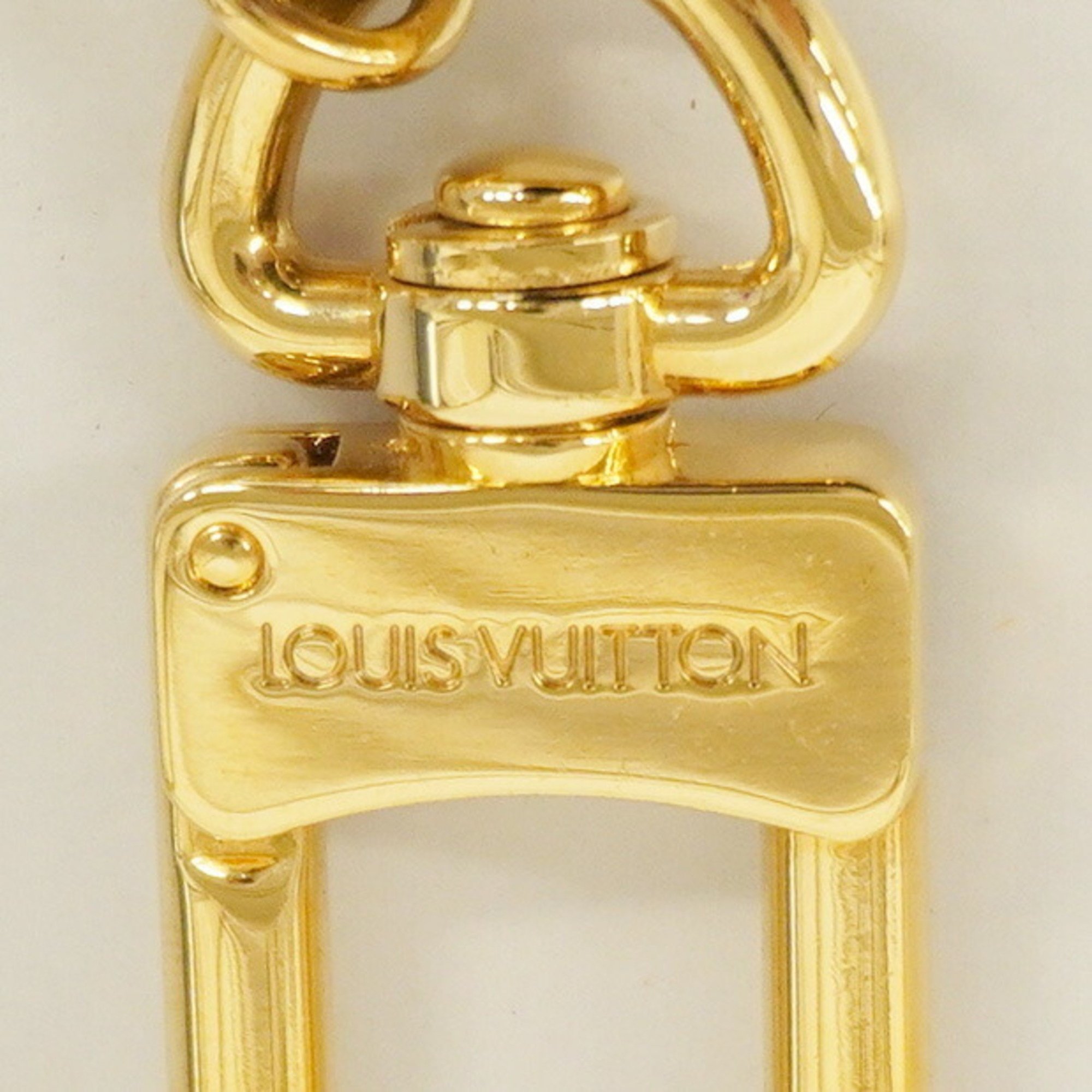 Louis Vuitton Keychain Chain Fleur de Monogram M65111 Gold Women's