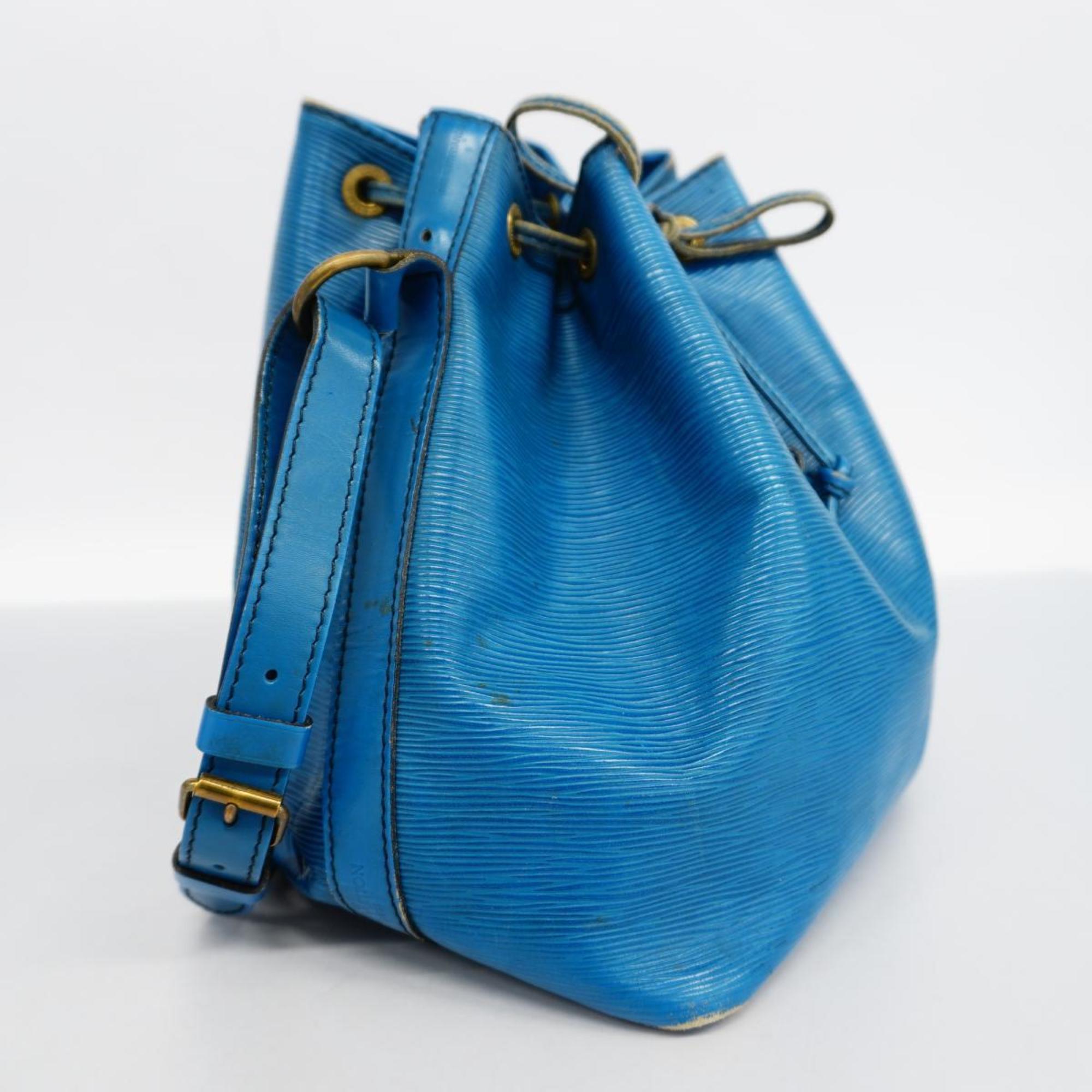 Louis Vuitton Shoulder Bag Epi Petit Noe M44105 Toledo Blue Ladies