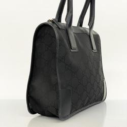 Gucci Handbag GG Nylon 143742 Black Women's