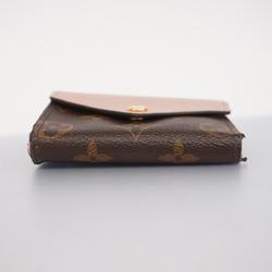 Louis Vuitton Tri-fold Wallet Monogram Portefeuille Zoe M62933 Rose Ballerine Ladies