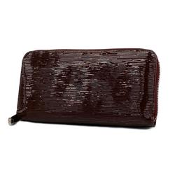 Louis Vuitton Long Wallet Epi Electric Zippy M60314 Prune Ladies