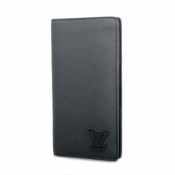 Louis Vuitton Long Wallet Portefeuille Brazza NM M83126 Noir Men's