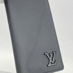 Louis Vuitton Long Wallet Portefeuille Brazza NM M83126 Noir Men's