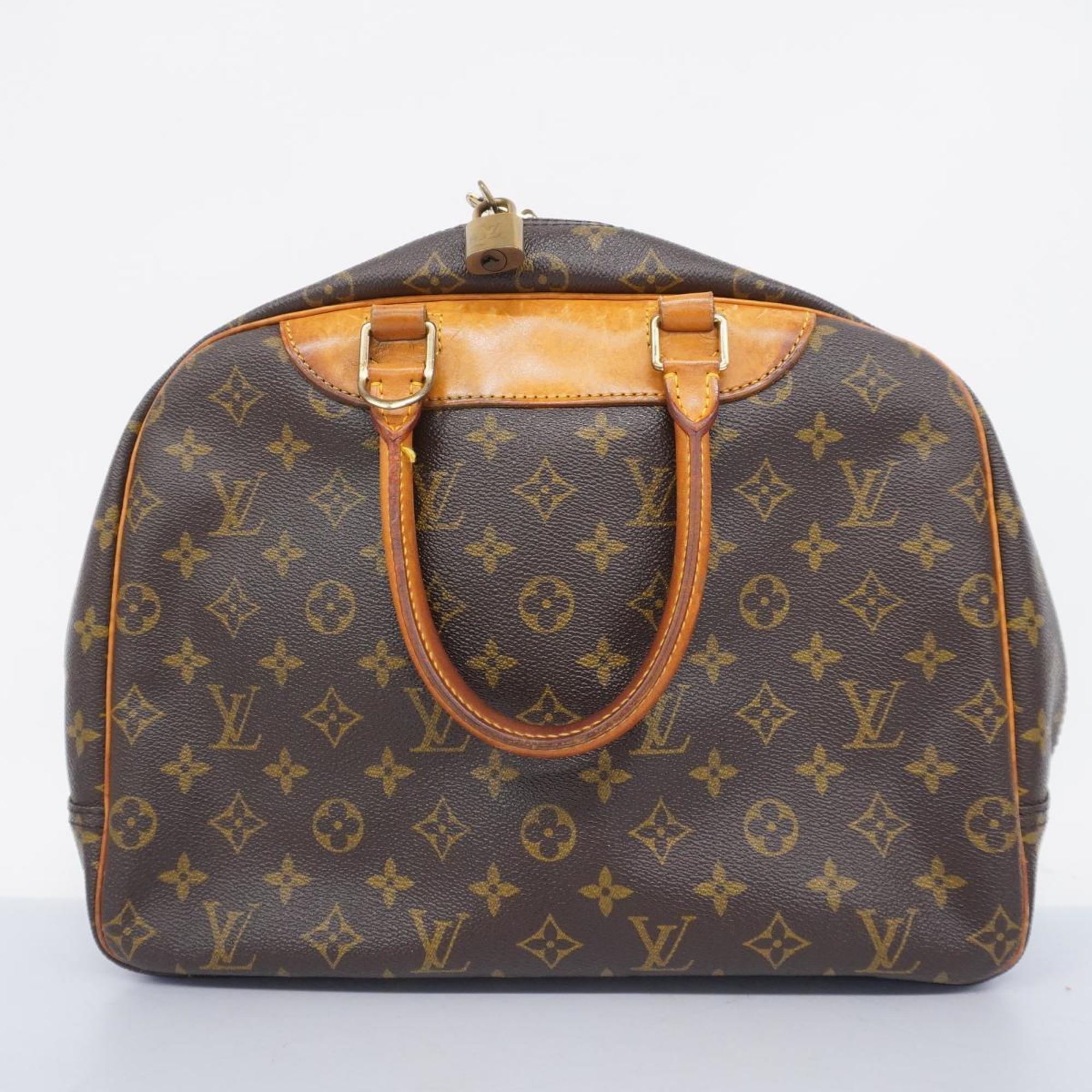 Louis Vuitton Handbag Monogram Deauville M47270 Brown Ladies