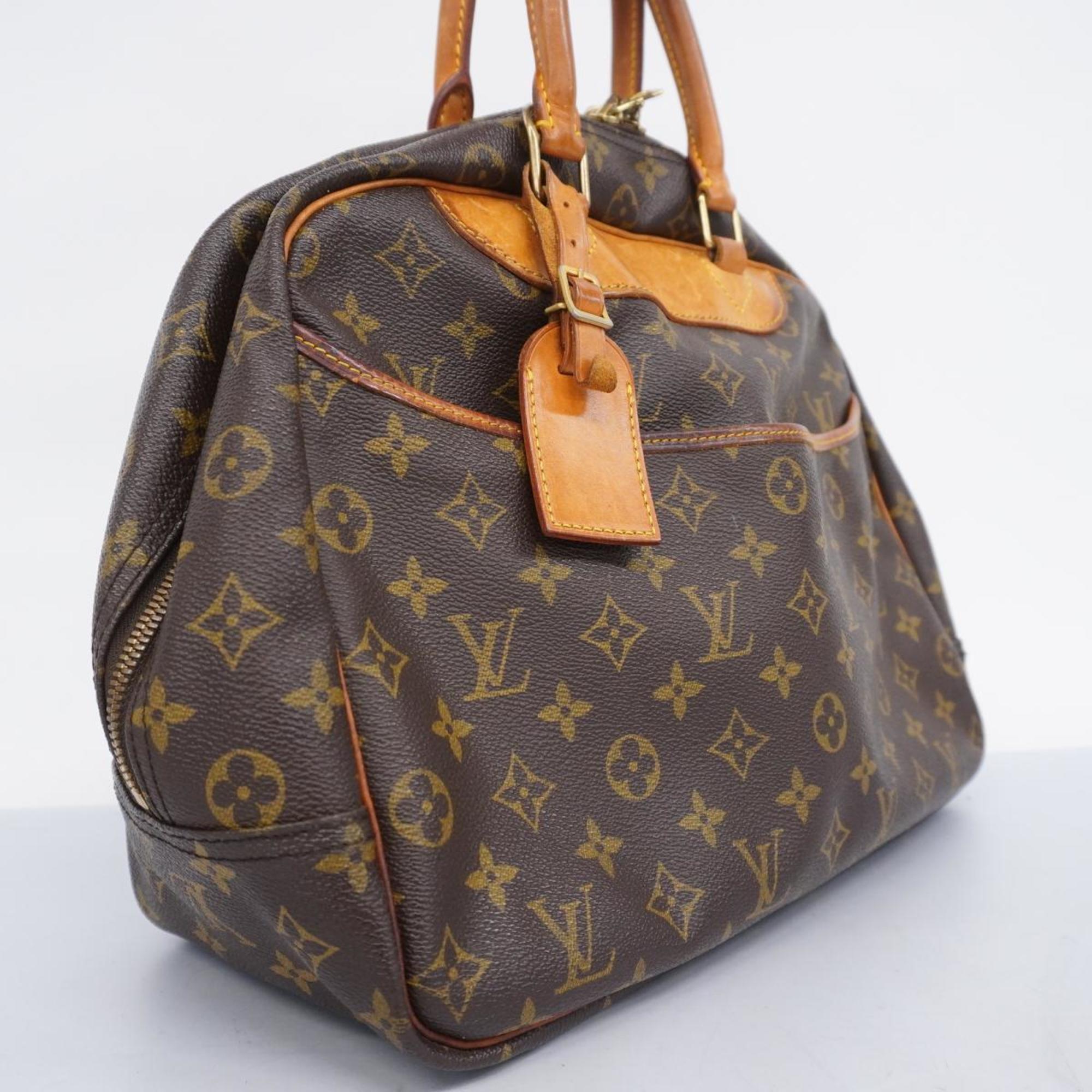 Louis Vuitton Handbag Monogram Deauville M47270 Brown Ladies