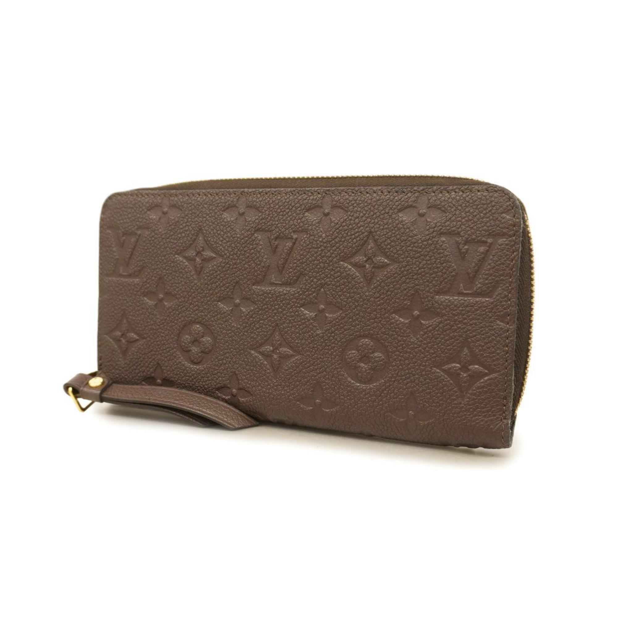 Louis Vuitton Long Wallet Monogram Empreinte Zippy M60548 Tail Men's Women's