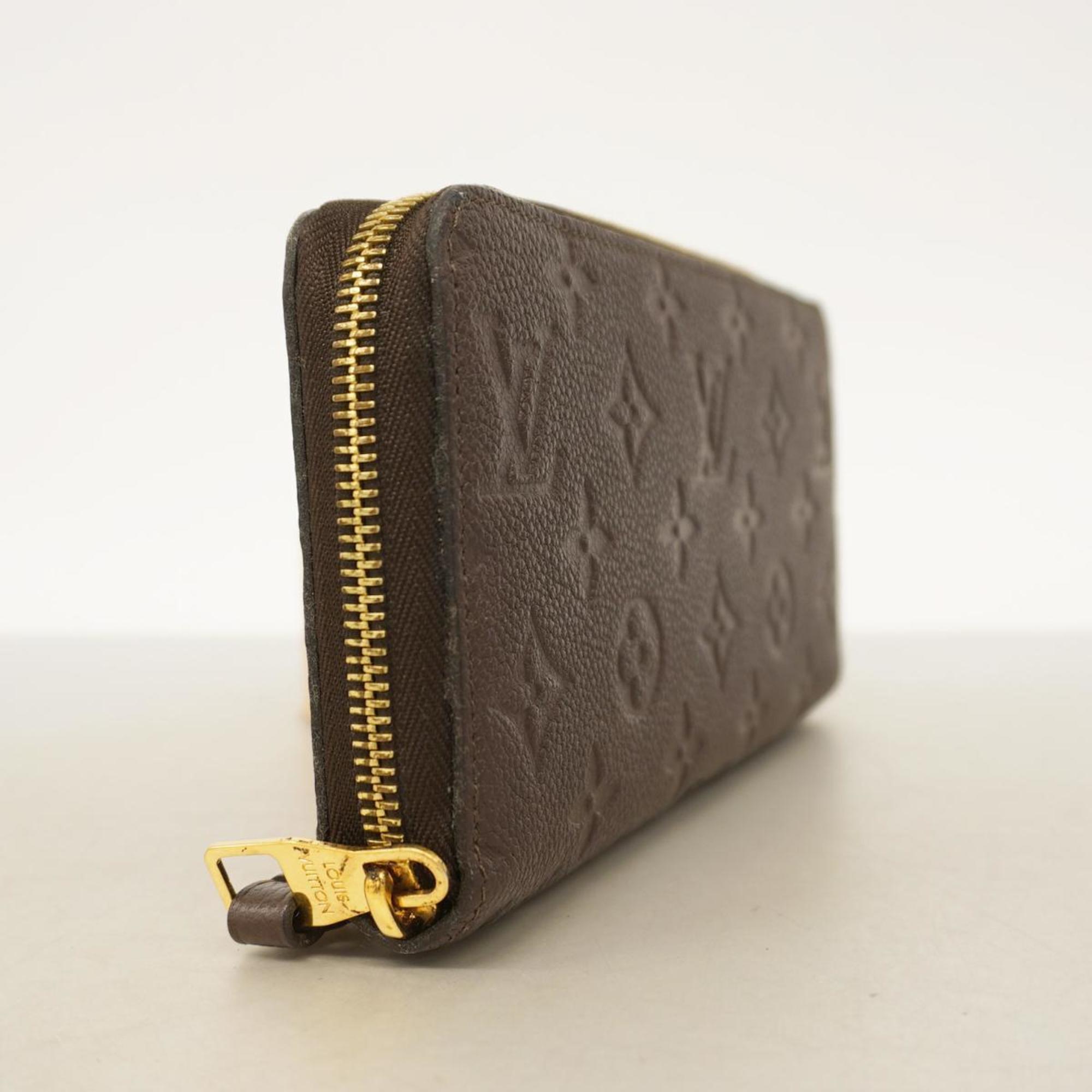 Louis Vuitton Long Wallet Monogram Empreinte Zippy M60548 Tail Men's Women's