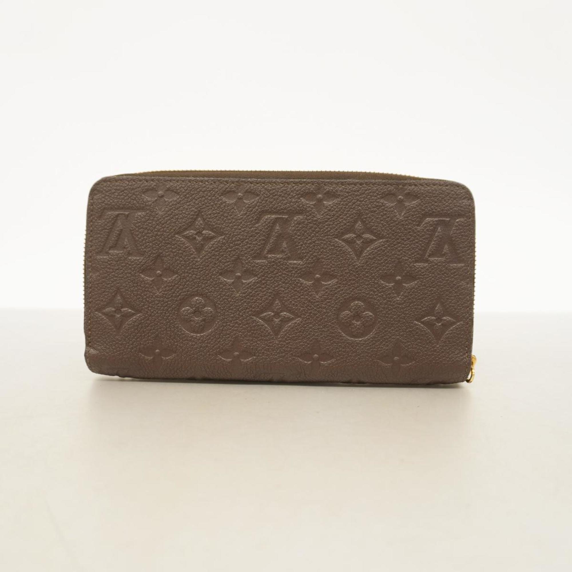 Louis Vuitton Long Wallet Monogram Empreinte Zippy M60548 Tail Men's Women's