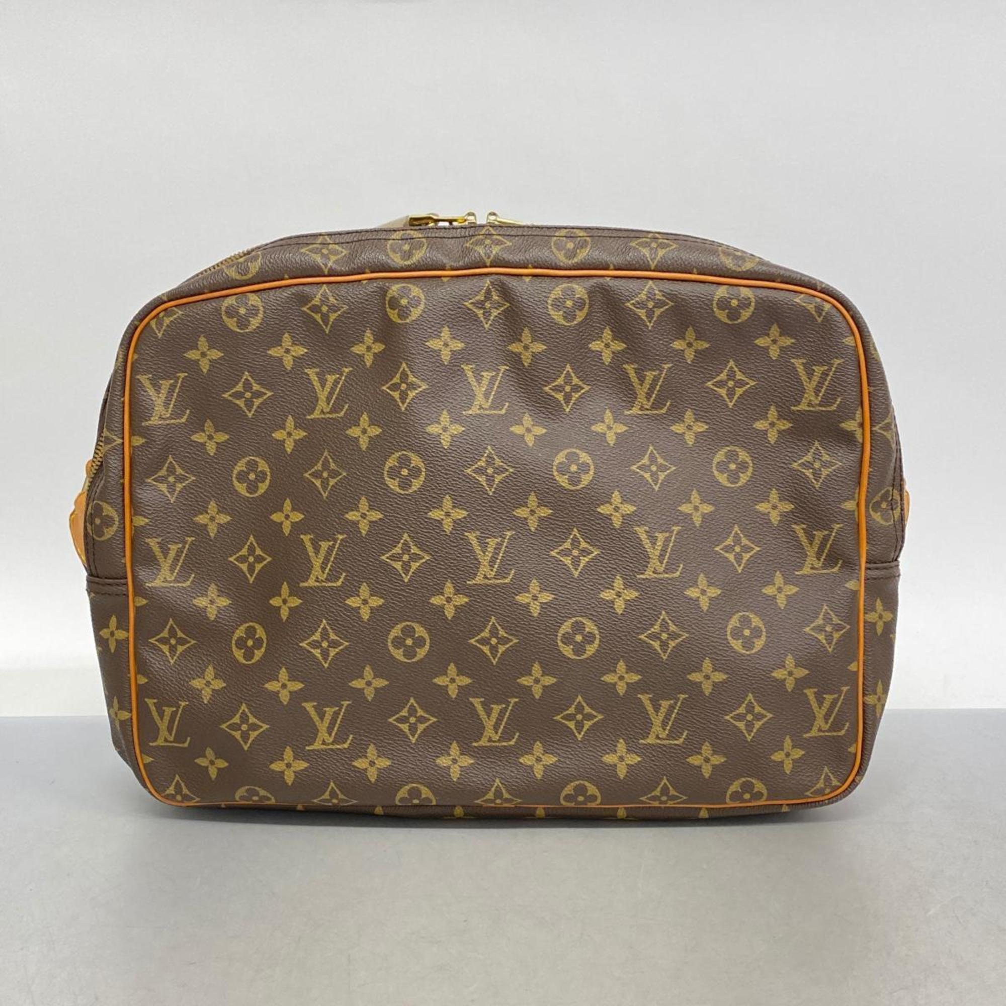 Louis Vuitton Shoulder Bag Monogram Reporter GM M45252 Brown Ladies