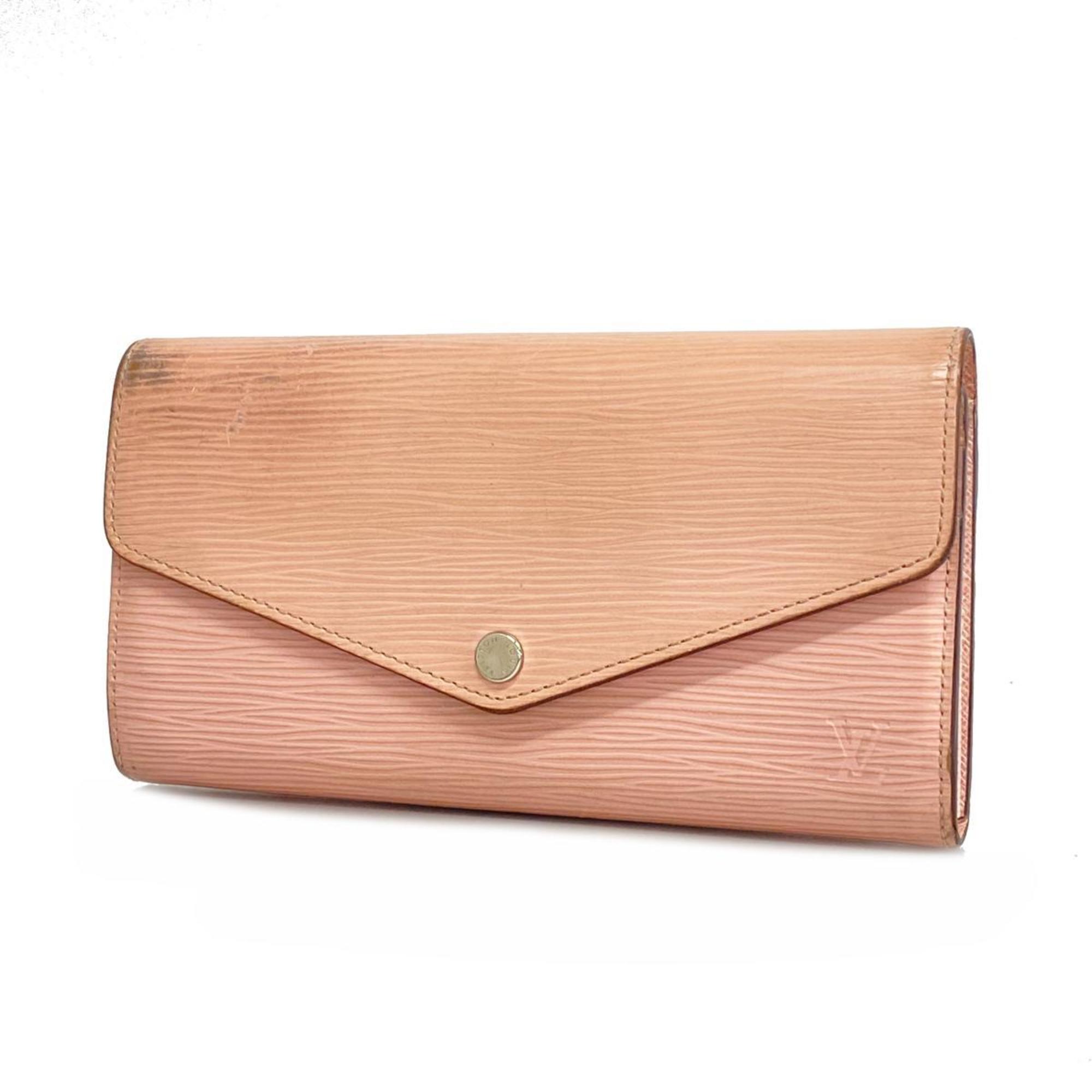 Louis Vuitton Long Wallet Epi Portefeuille Sarah M60724 Dune Ladies