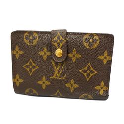 Louis Vuitton Wallet Monogram Porte Monnaie Biennois M61663 Brown Ladies