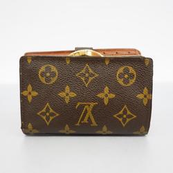 Louis Vuitton Wallet Monogram Porte Monnaie Biennois M61663 Brown Ladies