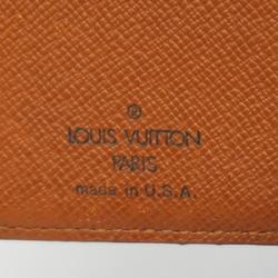 Louis Vuitton Wallet Monogram Porte Monnaie Biennois M61663 Brown Ladies